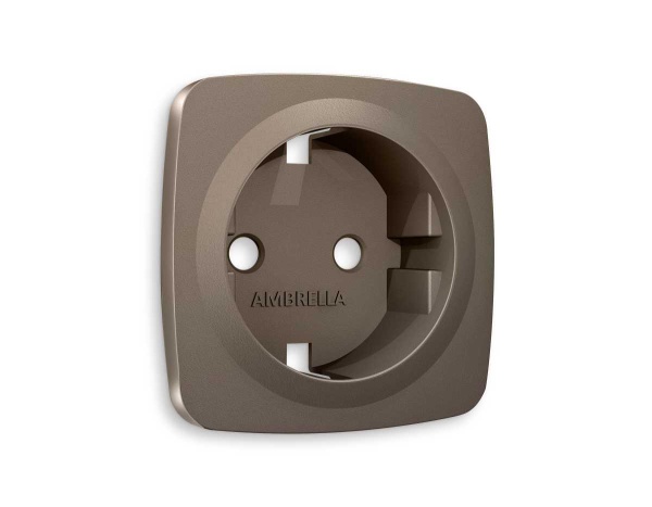 Лицевая панель розетки AMBRELLA VOLT OP6360