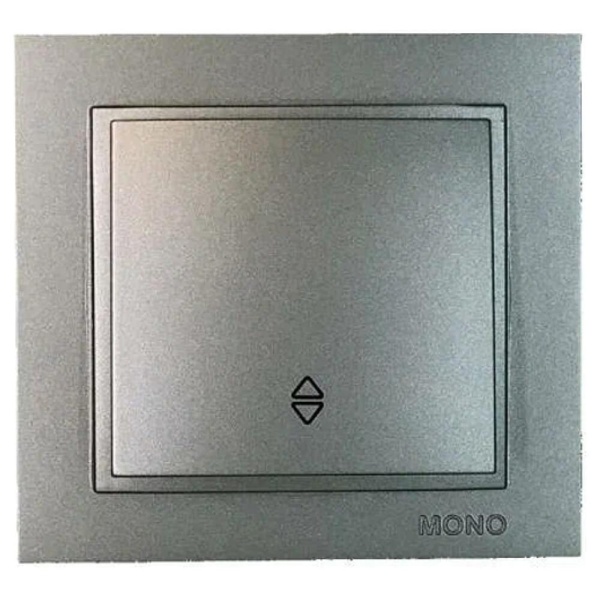 Выключатель одноклавишный Mono Electric Despina IP20 10A 250V антрацит 102-242425-109 Выключатель одноклавишный Mono Electric Despina IP20 10A 250V антрацит 102-242425-109