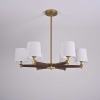 Подвесная люстра Imperium Loft Jorgenson D85 White/Dark Wood 203574-26