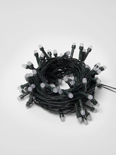 Светодиодная гирлянда Uniel Жемчужины 220V разноцветный ULD-S0800-100/DGA Multi IP20 Pearls UL-00005473