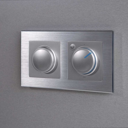 Рамка на 2 поста Werkel Aluminium алюминий W0021706 4690389158032