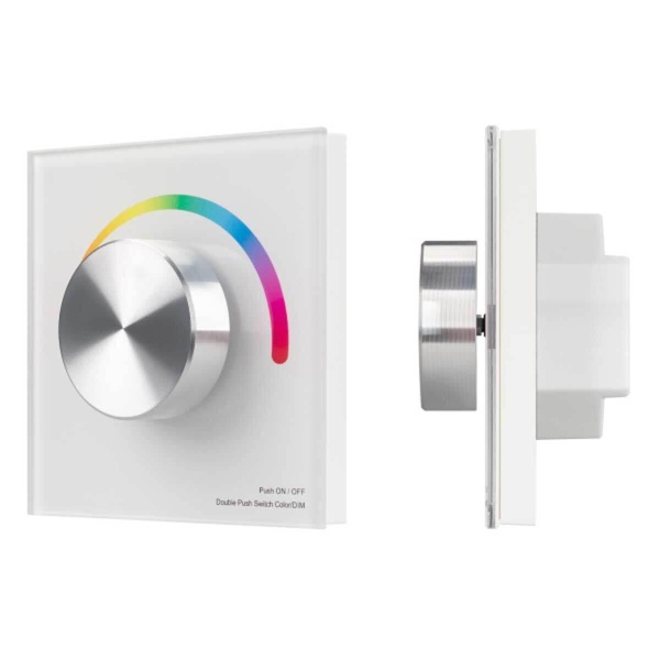 Панель управления Arlight Smart-P8-RGB-G-IN White 033764 Панель управления Arlight Smart-P8-RGB-G-IN White 033764