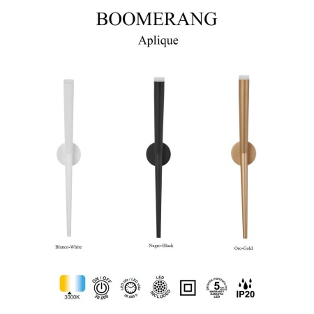 Настенный светильник Mantra Boomerang 9246