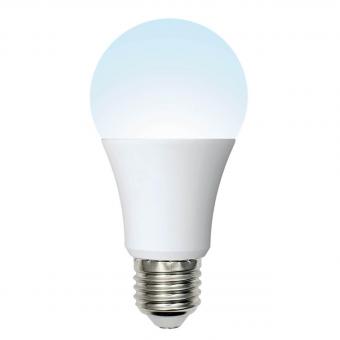 Лампа светодиодная (UL-00002372) E27 10W 4000K матовая LED-A60-10W/NW/E27/FR/MB PLM11WH