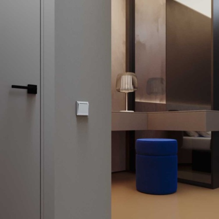 Выключатель встраиваемый S70 карточный 16А, (белый матовый) Voltum VLS010702