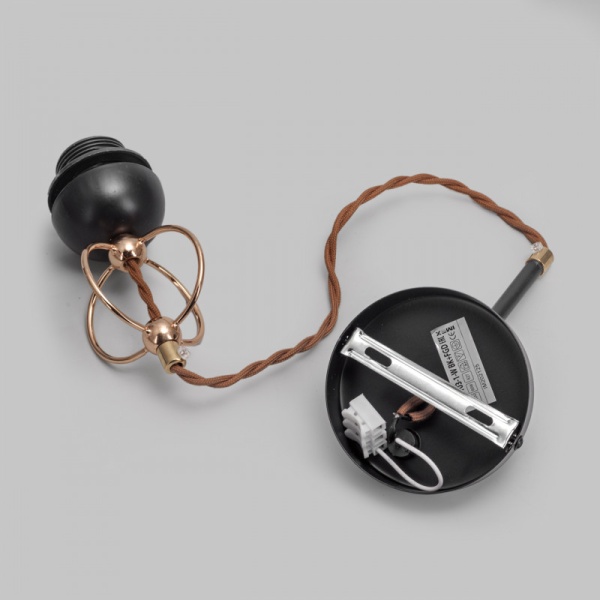 Бра IMEX MD.0103-1-W BK+FGD