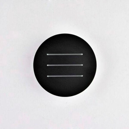 Настенный светодиодный светильник Elvan GW-1520-9W-WW-Bk