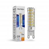 Лампа светодиодная Voltega G9 7W 3000К прозрачная VG9-K3G9warm7W 7187