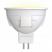 Лампа светодиодная диммируемая (UL-00003991) GU5.3 6W 3000K матовая LED-JCDR 6W/WW/GU5.3/FR/DIM PLP01WH