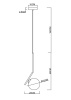 Подвесной светильник Arte Lamp Bolla-Unica A1924SP-1BK