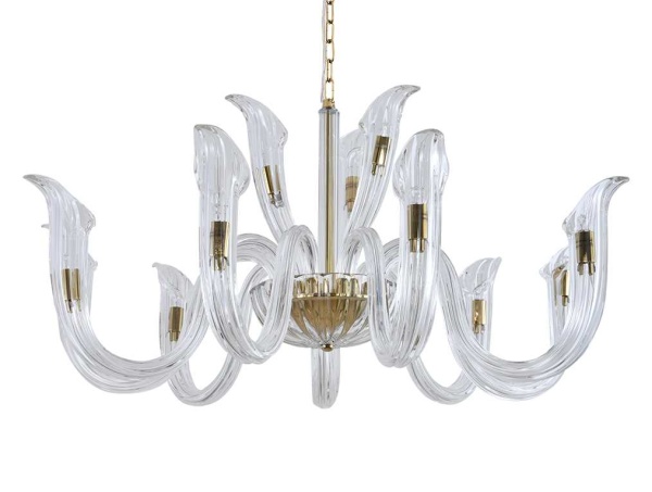 Люстра NEWPORT 3653+9/C gold