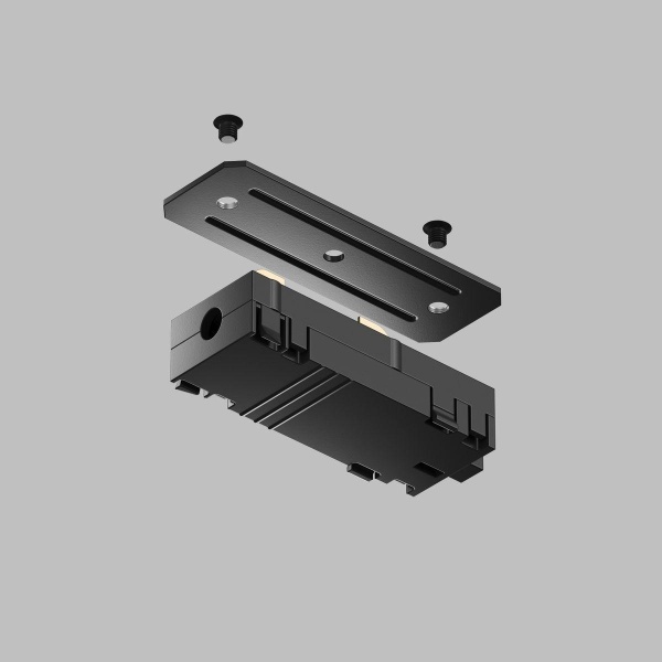 Прямой соединитель для шинопровода Denkirs Smart Base TR2101-BK