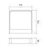 Подсветка Vele Luce Casteli VL8117W11