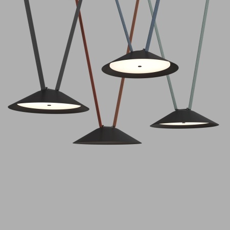 Трековый светильник Denkirs Belty Flow DK5564-BK