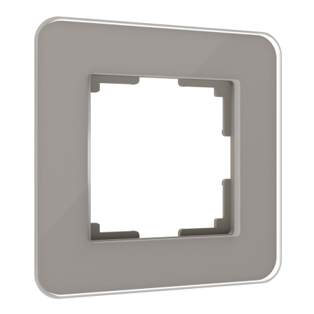 Рамка Werkel Elite на 1 пост дымчатый W0012417 4690389180644