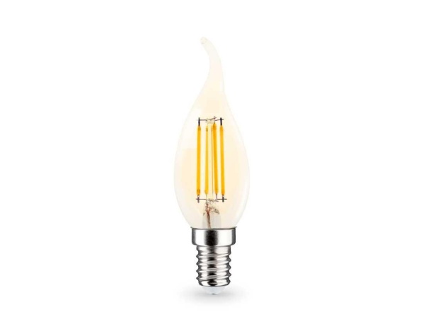 Лампа светодиодная Свеча на ветру CF35 11W 2700K Ambrella light Bulding 351123