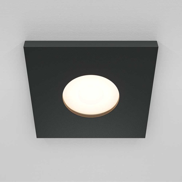 Встраиваемый светильник Maytoni Technical Stark DL083-01-GU10-SQ-B