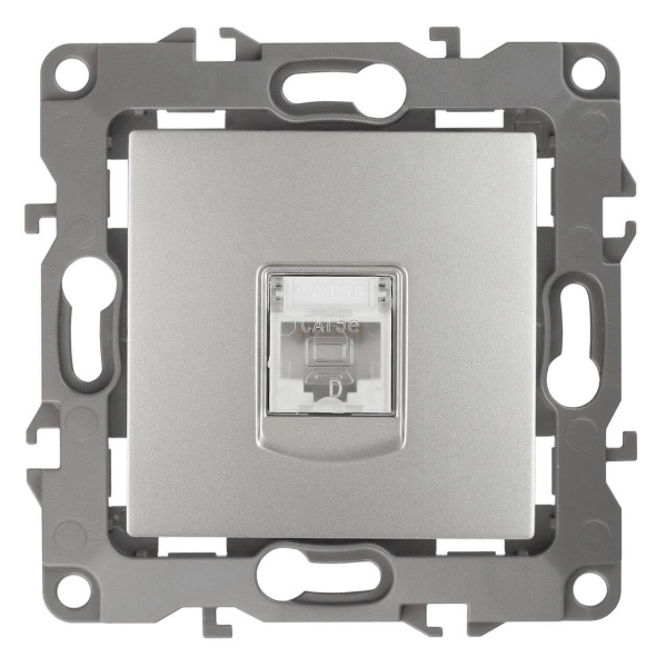 Розетка информационная RJ45 ЭРА 12 12-3107-03 Б0014725 Розетка информационная RJ45 ЭРА 12 12-3107-03 Б0014725