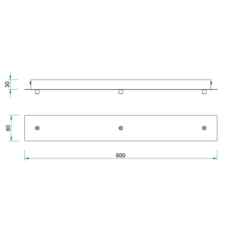 Подвесной светильник без основания Mantra Dubai 9418