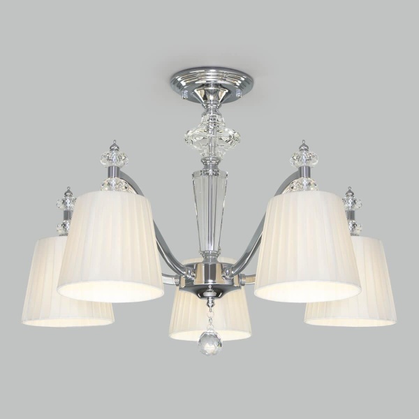 Потолочная люстра Eurosvet Diva 60122/5 хром