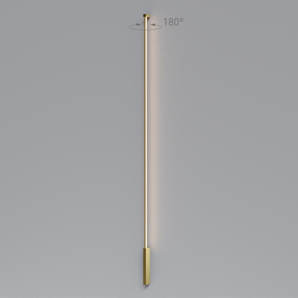 Настенный светодиодный светильник Elektrostandard Alto LED латунь 3000K 40134/LED a069823