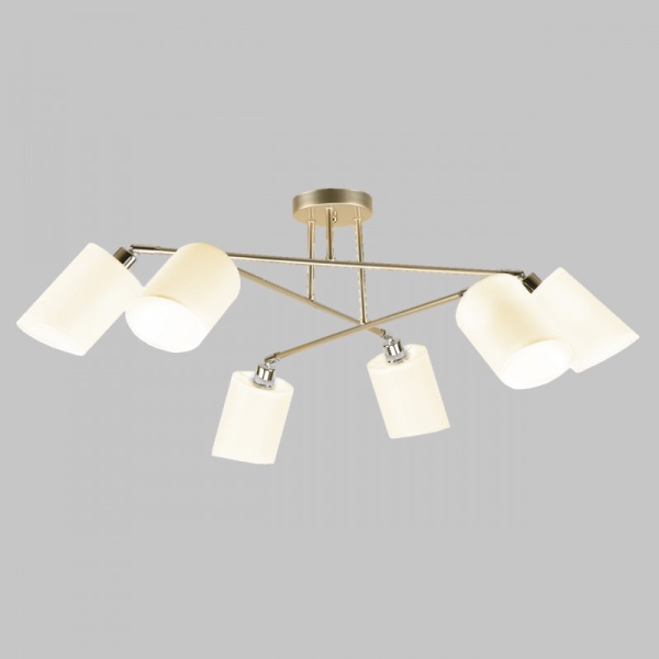 Потолочная люстра IMEX MD.9141-6-S GD+CH