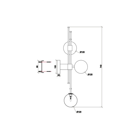 Бра Vele Luce Paradise VL5774W23 Бра Vele Luce Paradise VL5774W23