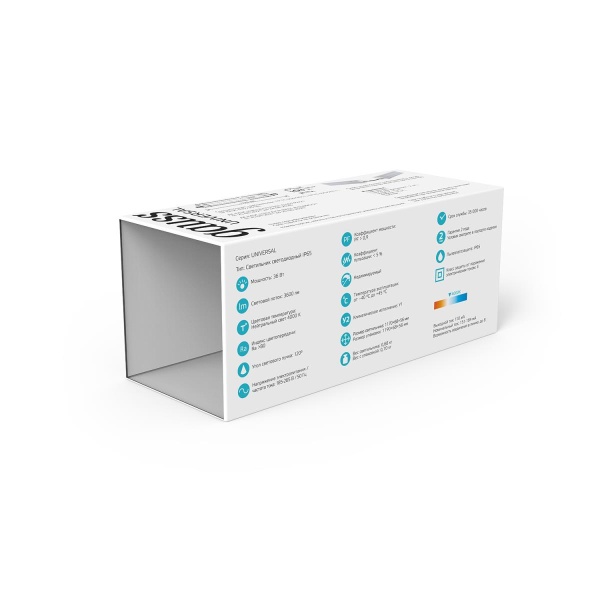 Накладной светодиодный светильник Gauss 843425236 Накладной светодиодный светильник Gauss 843425236