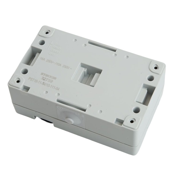 Розетка 1-местная с выключателем Stekker Велена PST16-11-54/10-111-54 32759