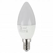 Лампа светодиодная ЭРА E14 6W 4000K матовая ECO LED B35-6W-840-E14
