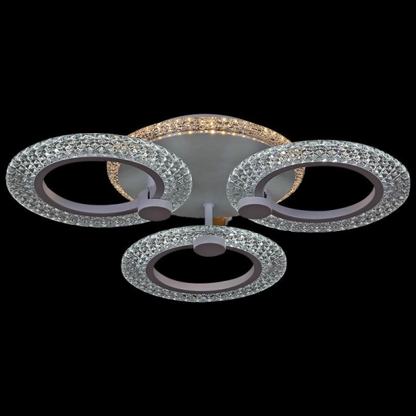 Потолочная светодиодная люстра Reluce 20707-0.3-3+1S