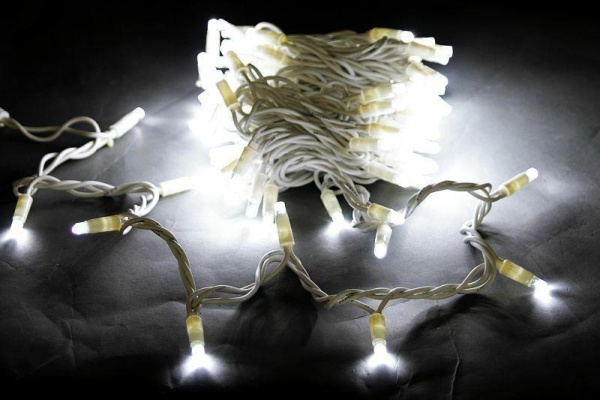 Cветодиодная гирлянда Sneha нить 230V белый статичный A-026 WT