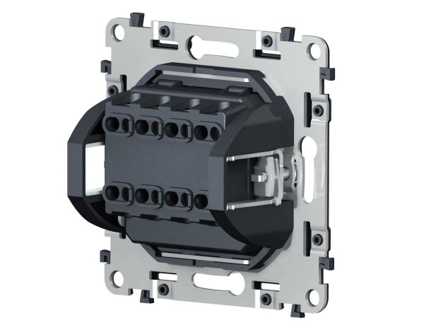 Механизм 2-клавишного перекрестного переключателя 10A-250V Ambrella Volt Quant VM125