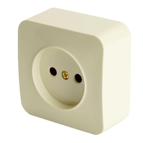 Розетка 2P Stekker София слоновая кость MST10-11-04 49484