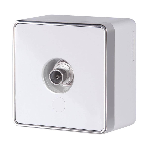 ТВ-розетка Werkel Gallant оконечная белая W5083001 4690389164712 ТВ-розетка Werkel Gallant оконечная белая W5083001 4690389164712