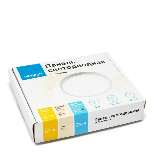 Накладная светодиодная панель Apeyron 06-62