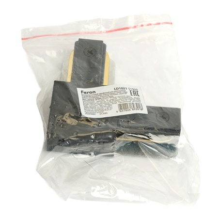 Коннектор угловой Feron LD1021 51900