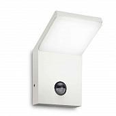 Уличный настенный светодиодный светильник Ideal Lux Style AP1 Sensor Bianco