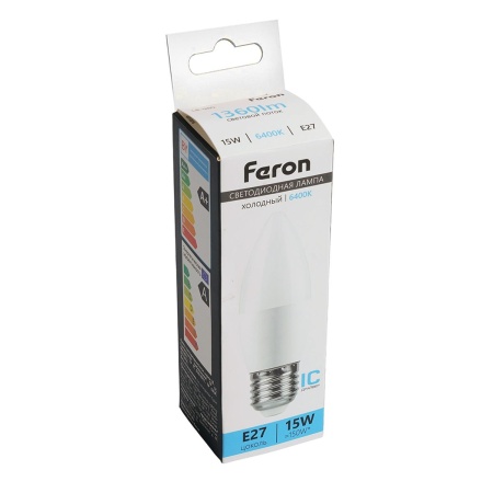 Лампа светодиодная Feron LB-980 E27 15W 6400K 52071