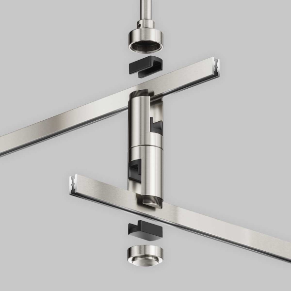 Крепление потолочное двойное Short 78мм Maytoni Technical TRA156C-D1-PT