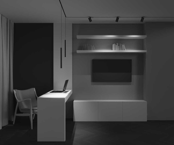 Трековый светильник Maytoni Technical EXILITY X Focus Led TR245-7W4K-B