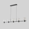 Светильник подвесной Crystal Lux DUET SP35W LED BLACK