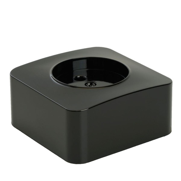 Розетка 2P Stekker София черный MST10-11-02 49313