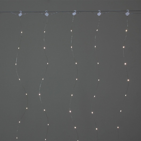 Cветодиодная гирлянда Sneha занавес Роса теплый белый настраиваемый контроллером A-972 WW