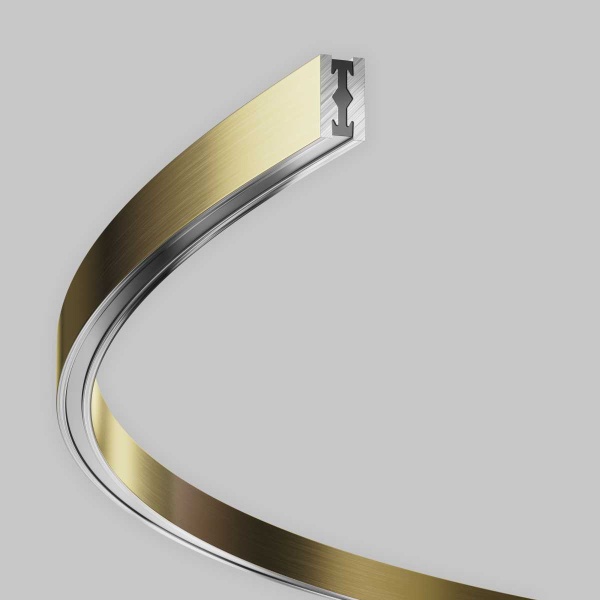 Шинопровод круглый из полукругов 1800мм Maytoni Technical FLARITY Busbar trunkings Flarity TRX154-2SR-D1800-BS