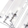 Подвесная люстра Crystal Lux Tomas SP8 D650 Chrome