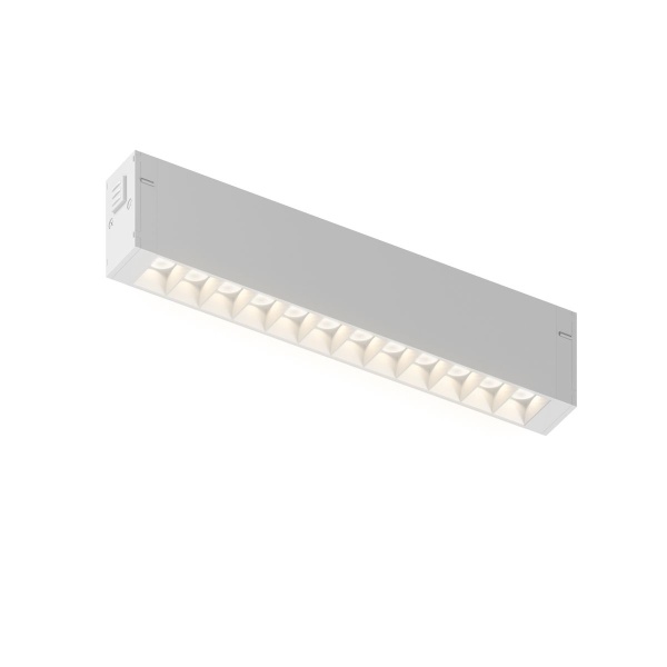 Трековый светодиодный светильник Denkirs Simple Grill DK8101-WH