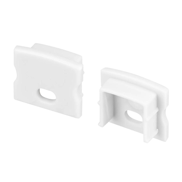 Заглушка Arlight 2 шт. LINE-1715 с отверстием WHITE 044260 Заглушка Arlight 2 шт. LINE-1715 с отверстием WHITE 044260