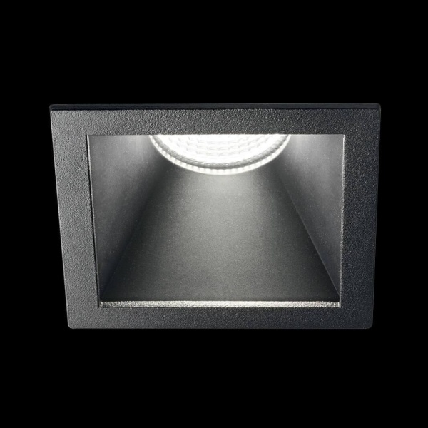 Встраиваемый светодиодный светильник Ideal Lux Game Square Bk Bk 192383 Встраиваемый светодиодный светильник Ideal Lux Game Square Bk Bk 192383