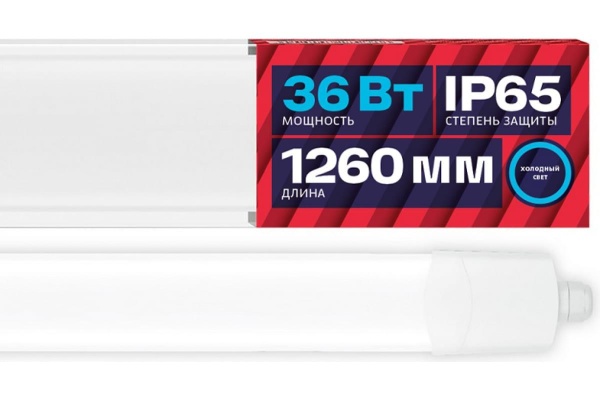 Линейный влагозащищенный светодиодный светильник REV SSP Line 36 Вт 6500K 28939 5